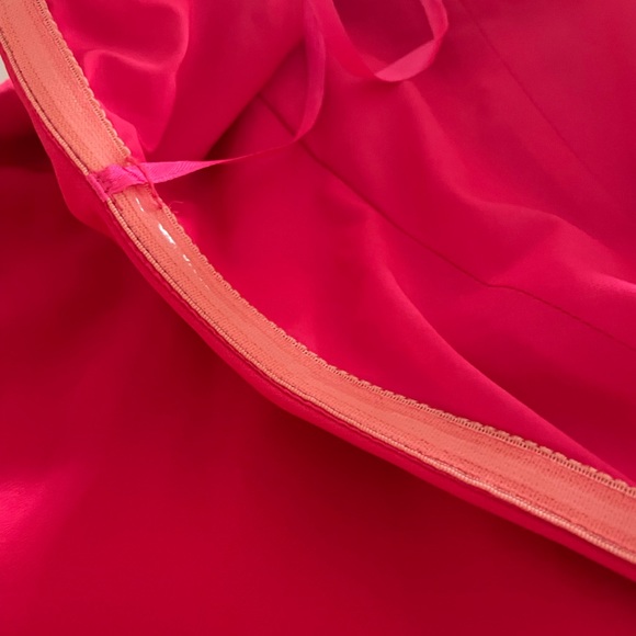 Adian by Adian Mattox One Shoulder Crepe Cutout Long Gown Size 10 - Picture 13 of 14